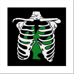 Vegan Skeleton Posters and Art